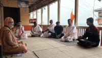 HH Swamijis visit to Shri Sharika Devi Temple, Hari Parbat, Srinagar (7th March 2026)